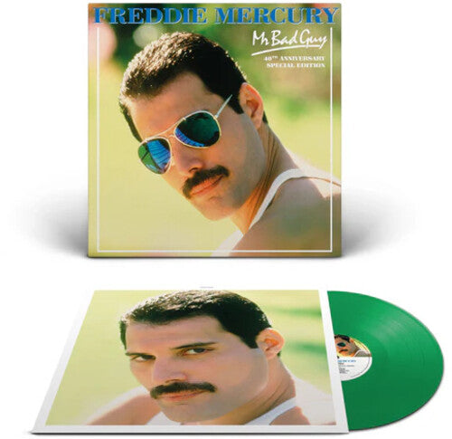 Freddie Mercury - Mr Bad Guy: 40th Anniversary - Limited Transparent Green Colored Vinyl