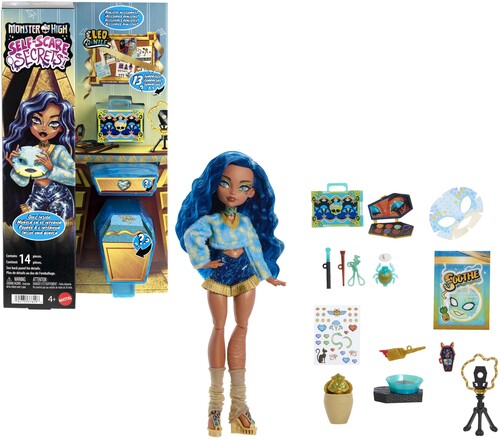 Monster High Self-Scare Secrets Cleo De Nile Fashion Doll & Accessories