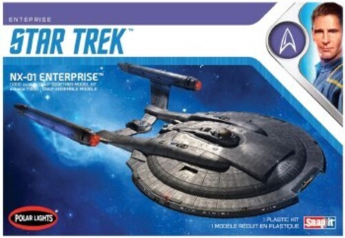Star Trek NX01 Enterprise (Snap) 2T Polar Lights Model Kit