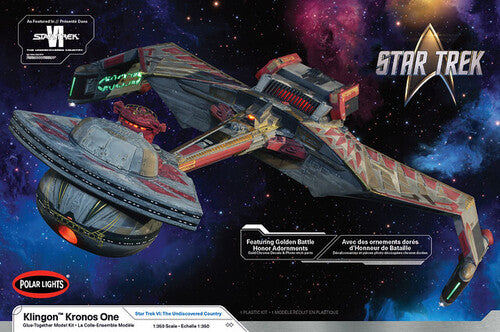 Star Trek 6: The Undiscovered Country Klingon Kronos 1 Polar Lights Model Kit