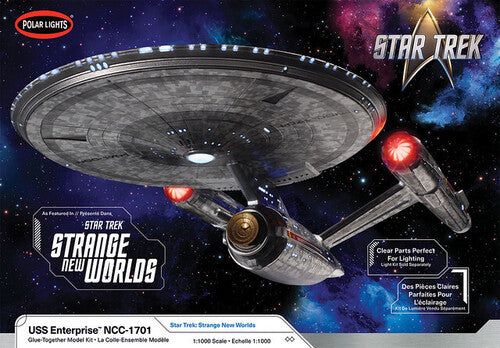Star Trek Strange New Worlds U.S.S. Enterprise Polar Lights Model Kit