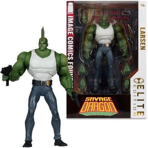 McFarlane Elite Edition - Savage Dragon - Image Comics Founders Series - 7 Dragon Deluxe Action Figure