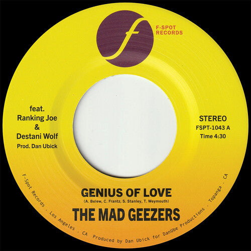 Mad Geezers - Genius Of Love / Genius Of Dub