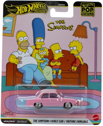 Hot Wheels Premium The Simpsons Family Car (Clcb)