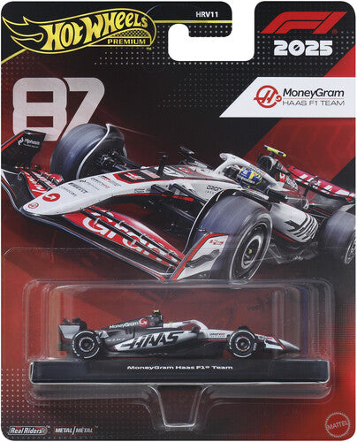 Hot Wheels Premium MoneyGram Haas F1 Team #87