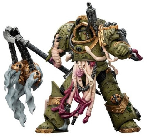 Warhammer 40K - Death Guard: Blightlord Terminator 2 with Flail of Corruption 1/18 Action Figure