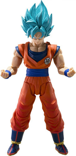 Tamashii Nations - Dragon Ball Super - S.H.Figuarts - Super Saiyan God Super Saiyan Son Goku (Blue Power Transcending Limits) Action Figure