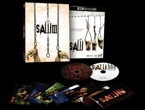 Saw III - Limited All-Region UHD & Blu-Ray Boxset with Lenticular Cover & Art Cards