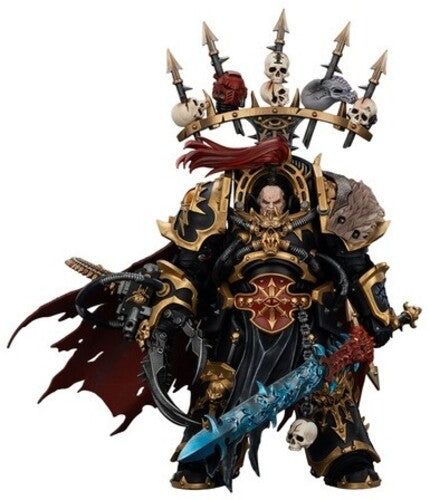 Warhammer 40K - Black Legion: Abaddon the Despoiler with Drach'nyen & the Talon of Horus 1/18 Action Figure