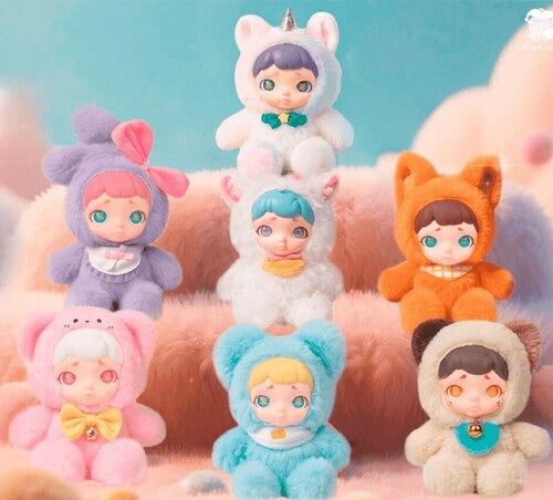 TOY CITY - LAURA - Cute Pet Dessert Shop Series Plush Blind Box 6pc display