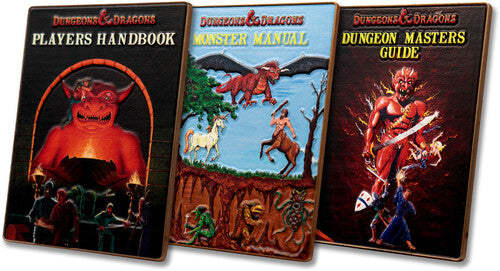 Dungeons & Dragons: 50th Anniversary - Limited Edition Ingot - 1st Edition Book Cover Set