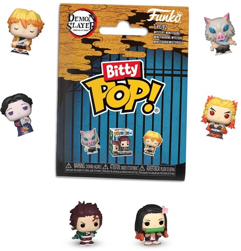 Funko Bitty POP! Singles: Demon Slayer (One Random Bitty POP! Per Purchase)