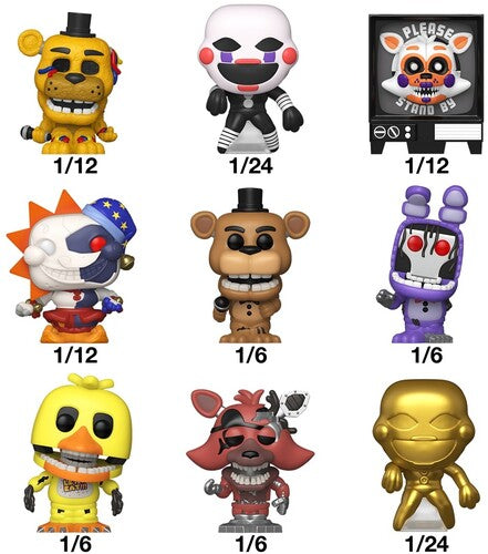 Funko Bitty POP! Singles: Five Nights at Freddy's (FNAF) (One Random Bitty POP! Per Purchase)