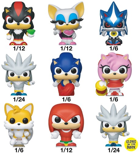 Funko Bitty POP! Singles: Sonic (One Random Bitty POP! Per Purchase)