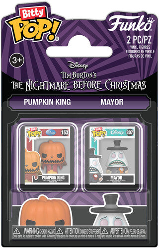 Funko Bitty POP!: The Night Before Christmas 2-Pack - Pum-Packin' Jack & Mayor