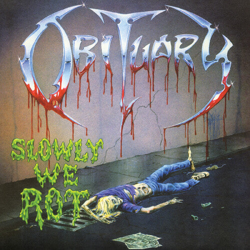 Obituary - Slowly We Rot (REMASTERED, EXPANDED) (CORPSE BLUE WITH BLOOD SPLATTER VINYL)