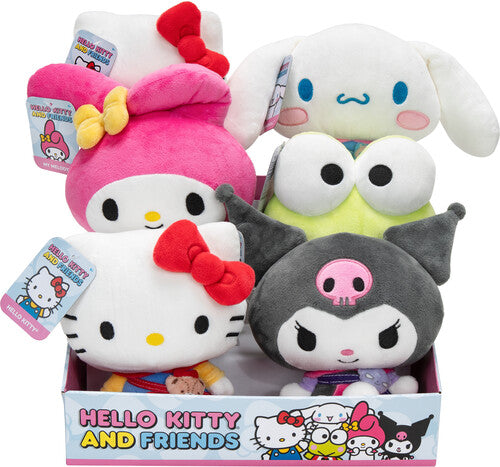 Jazwares - Hello Kitty - 8 Core Plush Assortment 6ct PDQ