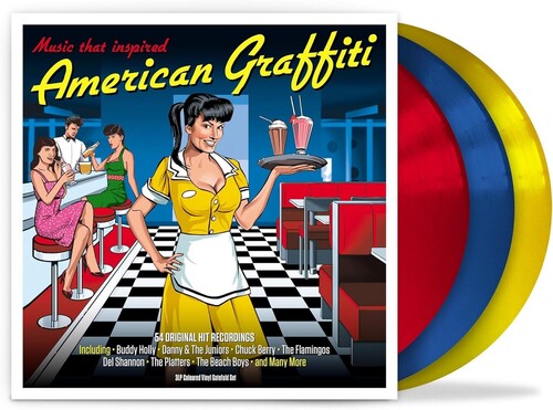 American Graffiti/ Various - American Graffiti / Various - Red, Blue & Yellow Vinyl