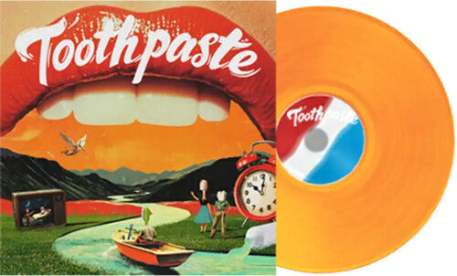 Crystal Tides - Toothpaste - Orange Colored Vinyl