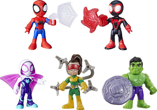 Spidey and his Amazing Friends - Action Figures & Accessory 6Pc Assortment