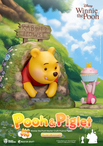 BEast Kingdom - Winnie the Pooh - Master Craft - Pooh & Piglet Statue