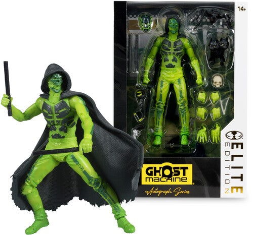 McFarlane Elite Edition #15 - Geiger (Ghost Machine) 7" Deluxe Action Figure