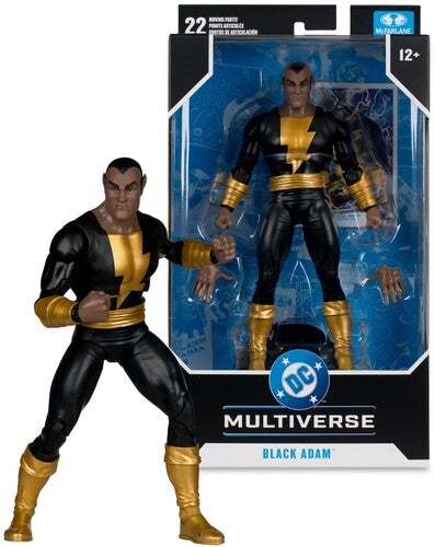 Dc Multiverse 7in Black Adam (Modern Age) Act Fig