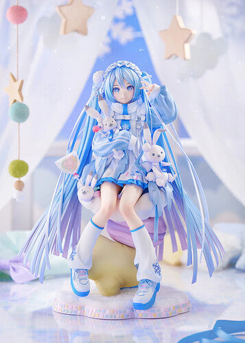 Character Vocal Series 01 - Hatsune Miku Snow Miku Yukiiro Pop Ver 1/7 Scale Figure