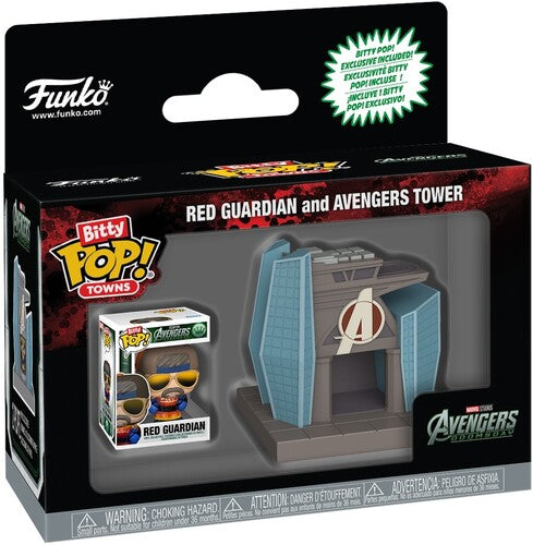 Funko Bitty POP! Town: Avengers: Doomsday - Red Guardian and Avengers Tower