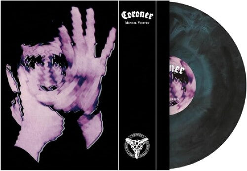 Coroner - Mental Vortex - Transparent Orange Splatter Vinyl In Gatefold Sleeve With Black Poly-Lined Inners