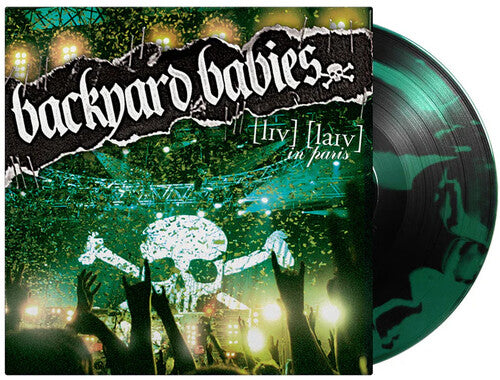 Backyard Babies - Live Live In Paris - Limited 180-Gram Black with Green Inkspot Colored Vinyl