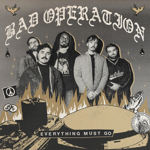 Bad Operation - EVERYTHING MUST GO ( GOLD VINYL )