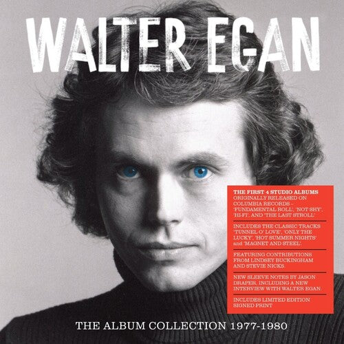 Walter Egan - Albums Collection 1977-1980 - Limited Deluxe Packaging with Signed Print