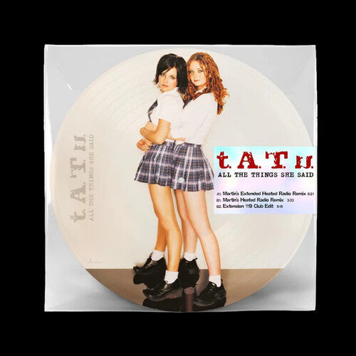 T.a.t.u - All The Things She Said - Limited Picture Disc