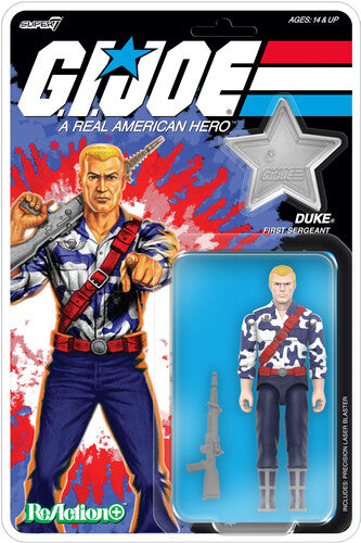 Super7 - G.I. Joe - ReAction+ Wv8 - Duke (America's 250th Anniversary)