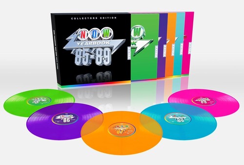 Now Yearbook 1985-1989: Vinyl Extra/ Various - Now Yearbook 1985-1989: Vinyl Extra / Various - Limited Green, Purple, Orange & Pink Colored Vinyl