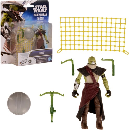 Star Wars: The Mandalorian & Grogu - ActionVerse - Embo Action Figure & Accessories