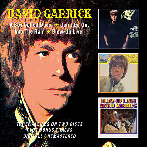 David Garrick - A Boy Called David / Don't Go Out Into The Rain / Blow-Up Live! Plus Bonus Tracks
