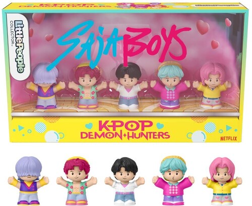 Little People Collector: Kpop Demon Hunter Saja Boys 5-Pack (KPDH)