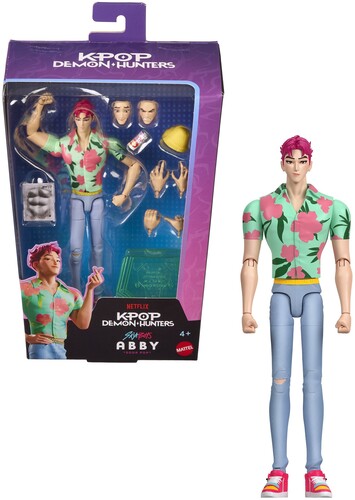 KPop Demon Hunters Saja Boys Abby “Soda Pop" Action Figure (KPDH)