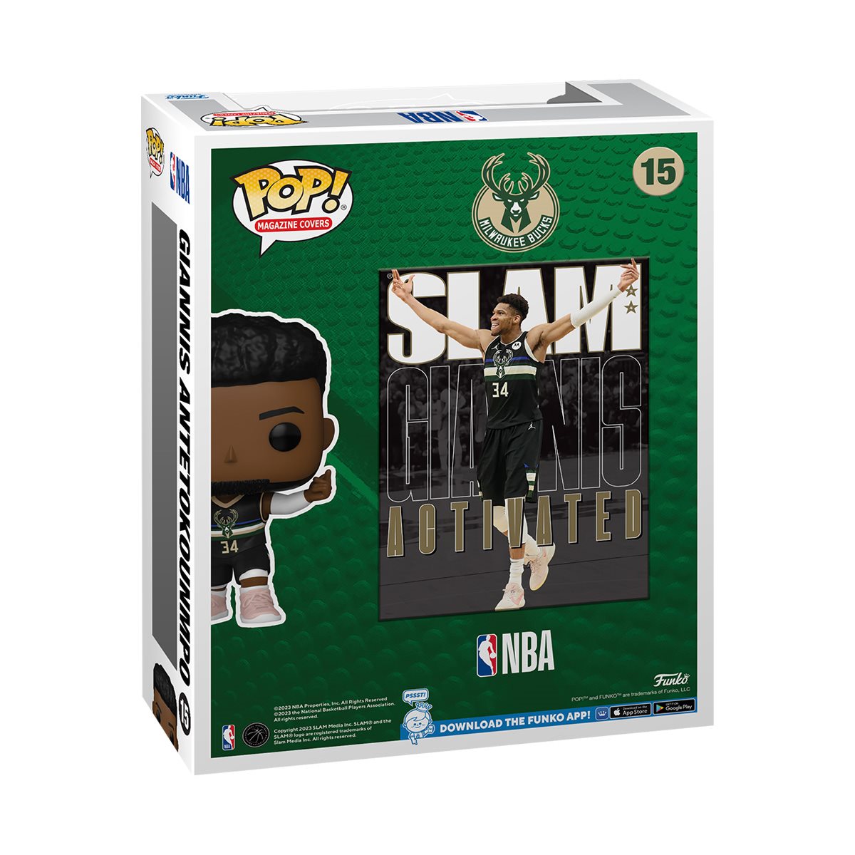 Funko Pop! NBA Cover: SLAM - Giannis Antetokounmpo