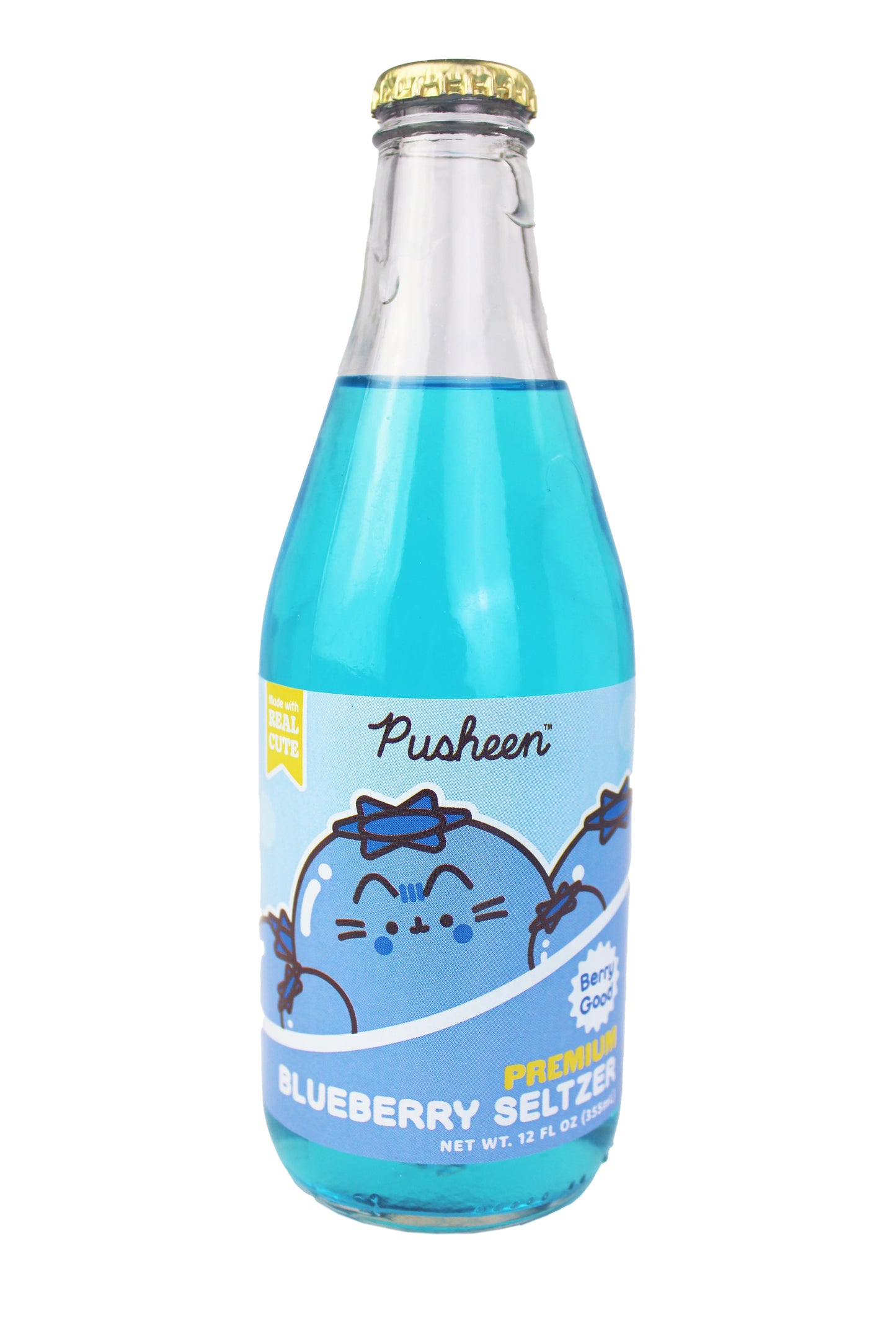 Pusheen Berry Good Premium Blueberry Seltzer