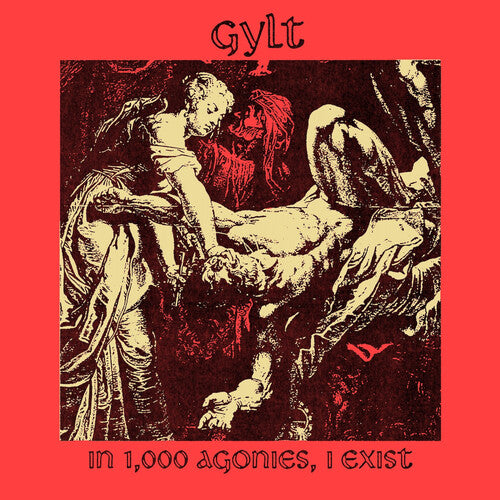 Gylt - In 1000 Agonies, I Exist ( TRANSPARENT RED W/ BLACK SPLATTER VINYL )