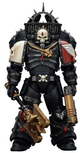 JOYTOY - Warhammer 40K - Blood Angels: Lemartes with Jump Pack Blood Crozius & Absolver Bolt Pistol 1/18 Action Figure