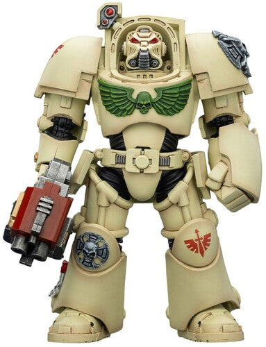 Warhammer 40K - Dark Angels: Deathwing Terminator 2 with Power Fist & Storm Bolter 1/18 Action Figure