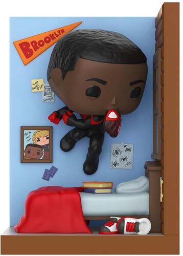 Pop Nooks Marvel Miles In Bedroom (Clcb) (Vfig)