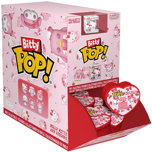 Funko Bitty POP! Hearts: Valentines Hello Kitty & Friends (One Random Bitty POP! Heart Per Purchase)