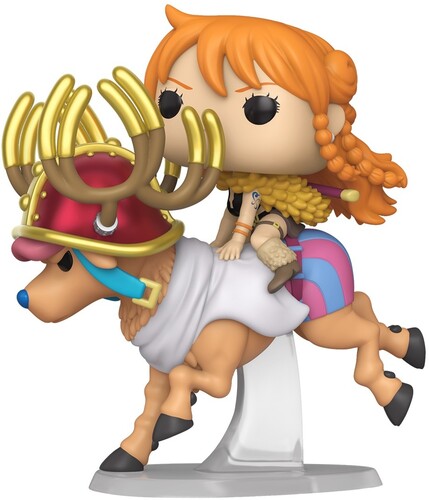 Funko POP! Rides DLX: One Piece - Nami on Tony Tony Chopper