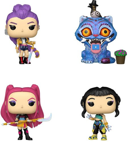 Funko POP! Anime: Kpop Demon Hunter 4-Pack (KPDH)