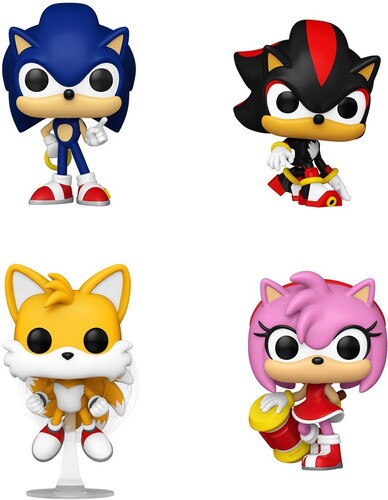 Funko POP! Games: Sonic 4-Pack